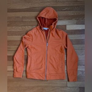 Icebreaker Burnt Orange Zip-Up Women’s Hoodie